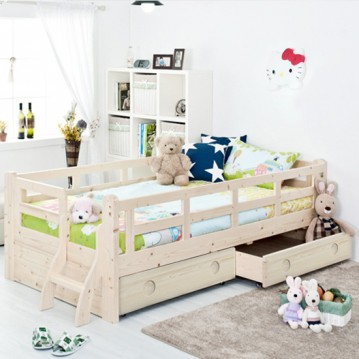 (5%추가할인/익일배송) 미키이단침대프레임(매트리스업그레이드)