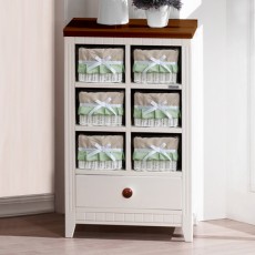 (익일배송) 이반투톤라탄서랍장7단