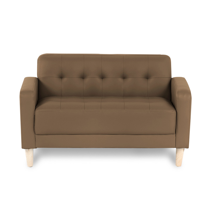 (익일배송) 모던PU인조가죽2인용쇼파