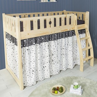 워싱별프릴커튼침대커튼