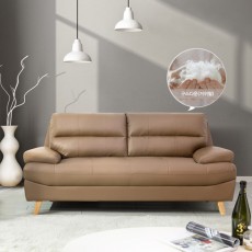 (익일배송) 라벤다3인구스다운PU인조가죽쇼파