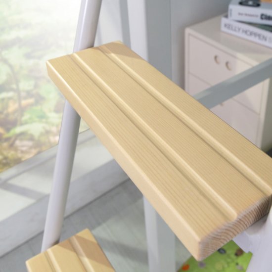 뉴토리노/토리노/튜브/럭키 낮은철제벙커,철제벙커침대,이층철제침대 사다리원목발판