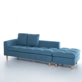 (익일배송) 크리머3인용쇼파의자(스툴포함+쿠션증정)