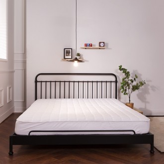 (5%추가할인/익일배송) 튜브철제침대프레임(퀸)
