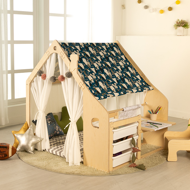 엔젤플레이하우스수납미술책상형(사은품:매직롤스케치북증정)