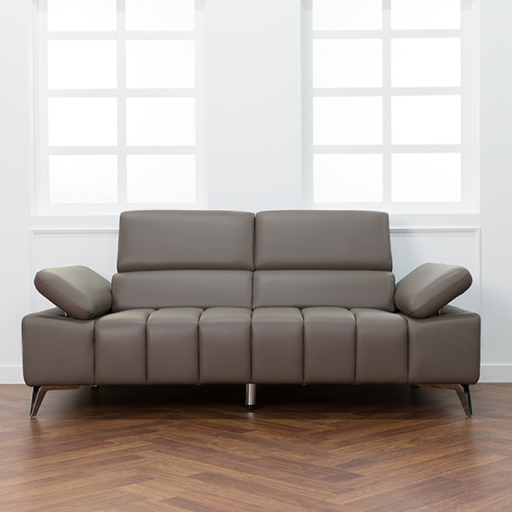 (단독특가/익일배송)릴렉스천연면피가죽3인용쇼파