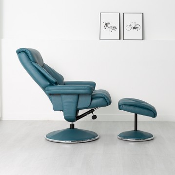 (익일배송) 슈트라운지회전쇼파의자(풋스툴포함)