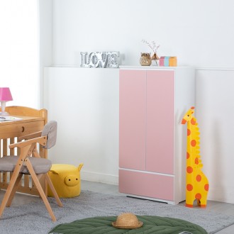 (착불) 레이토들러옷장양문형