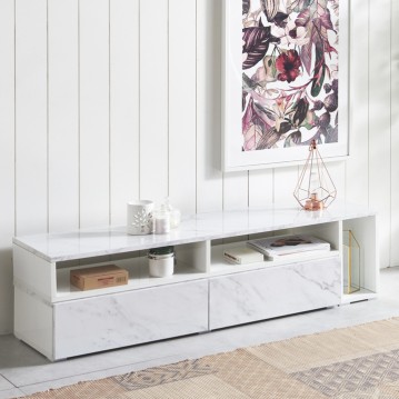 (착불) 라파엘확장형거실장세트