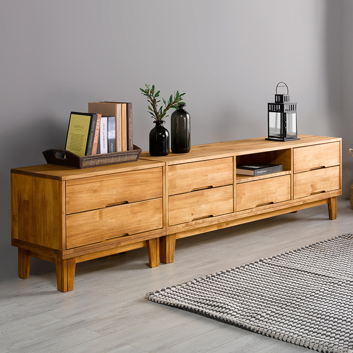 헤일리소나무원목거실장(610/1500)