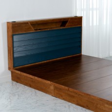 (착불) 메이든수납조명형침대프레임B형