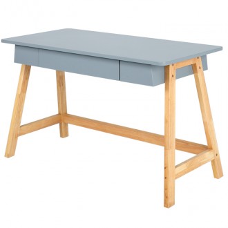 (택배배송) 아이비책상테이블(화이트/그레이)