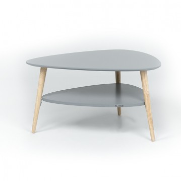 (익일배송/택배배송) 더블원목2단거실테이블