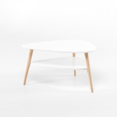 (익일배송/택배배송) 더블원목2단거실테이블