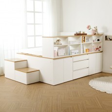 (착불) 데니스수납평상형SS침대프레임(DNSSET10-1)