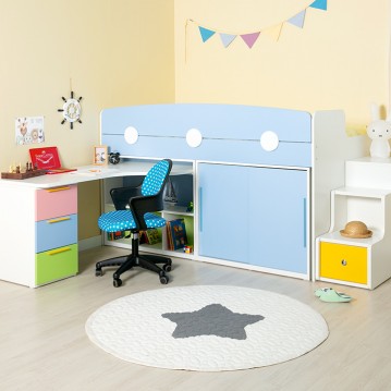 (착불) 플레이벙커침대프레임(EB2208)