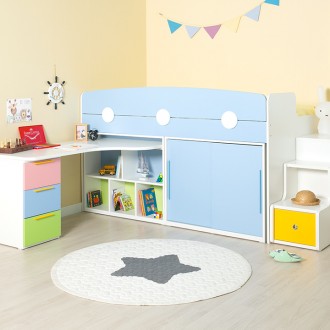 (착불) 플레이벙커침대프레임(EB2208)