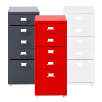 (택배배송) 빌드5단철제하이서랍장