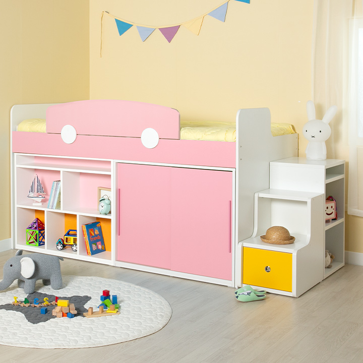 (착불) 플레이벙커침대프레임(EB2203)