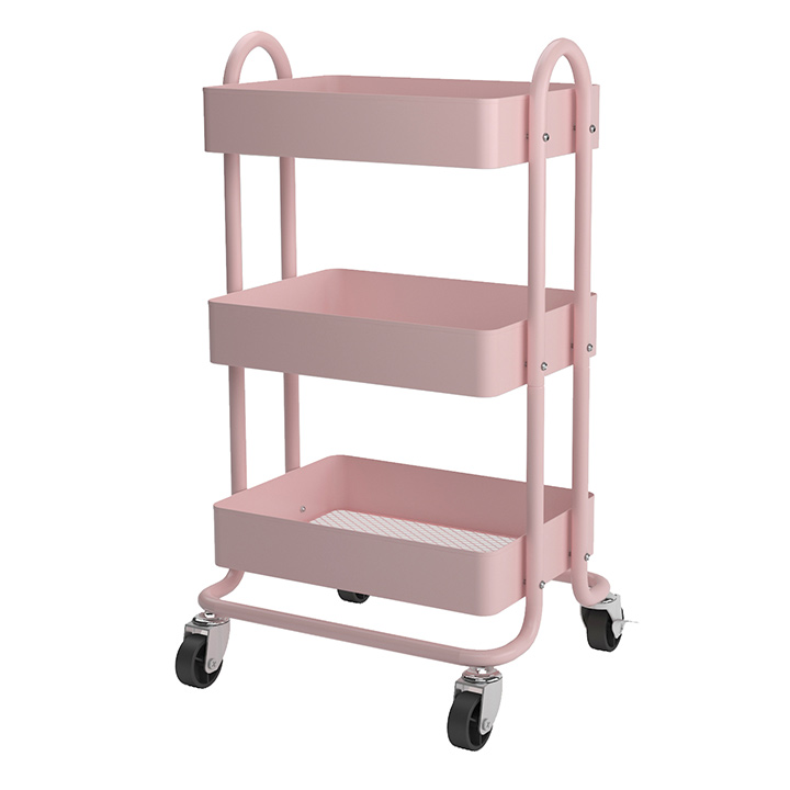 (택배배송) 반스이동식3단트롤리