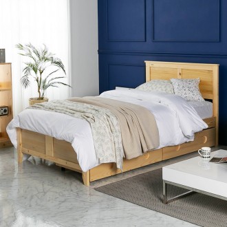 (익일배송/한정수량)미쉘원목침대프레임(슈퍼싱글)