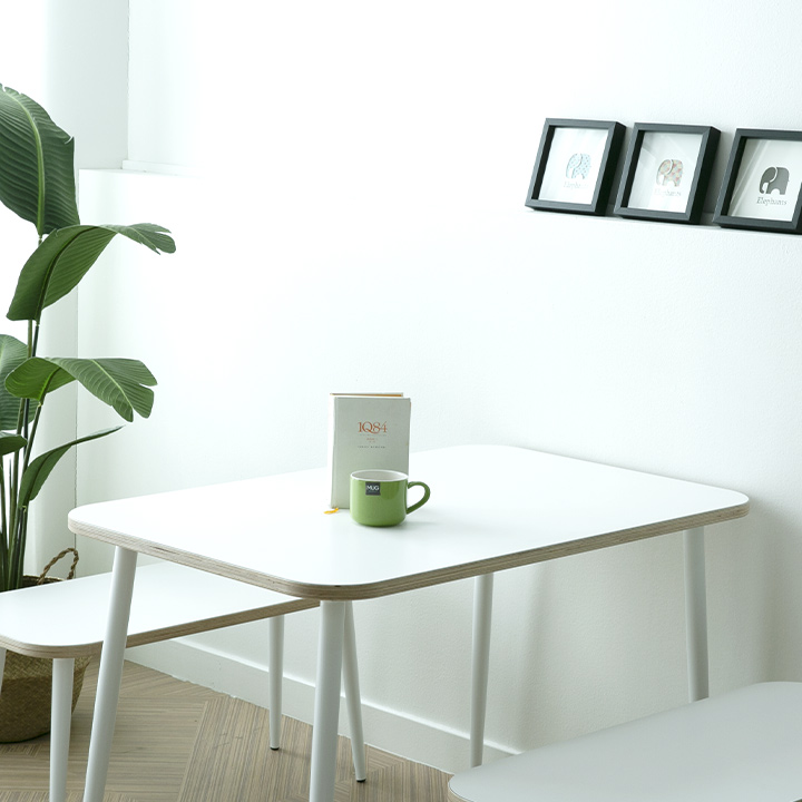 루루2인용원목식탁(1100/1200)