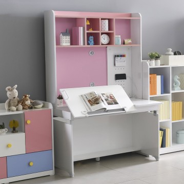 스티브각도조절1인용편수책상