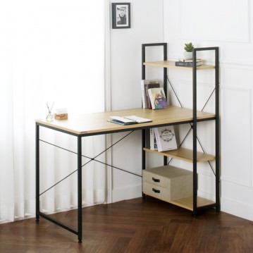 라이트철재H형책상1200