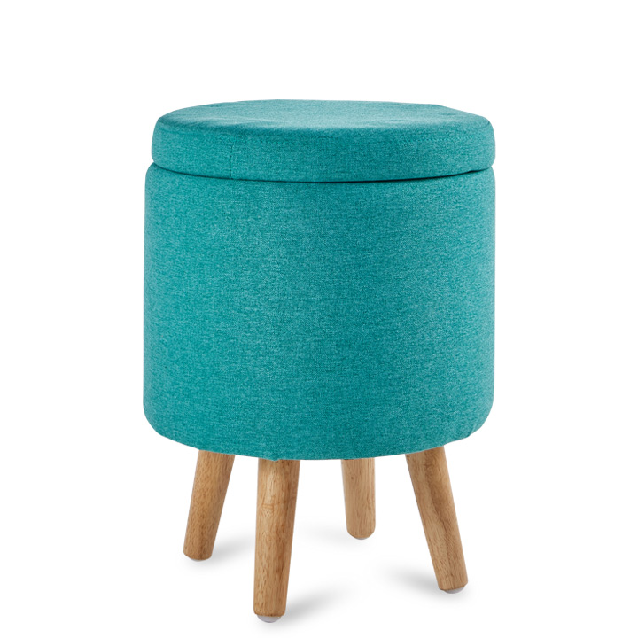 (착불) 밀크수납화장대스툴