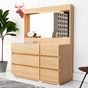 (착불) 아일로체스트화장대(일반거울/조명거울/세럽조명거울)