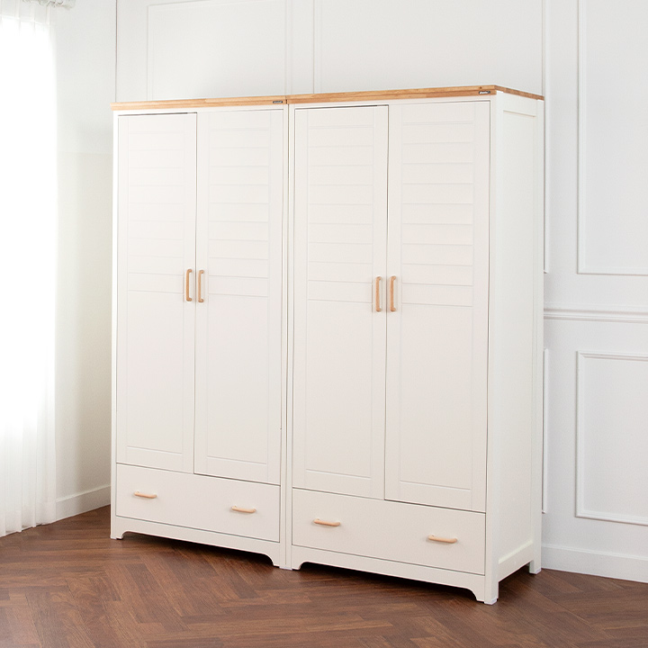 하리쉬원목1단서랍옷장