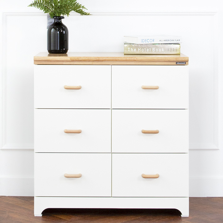 하리쉬원목다용도6단서랍장