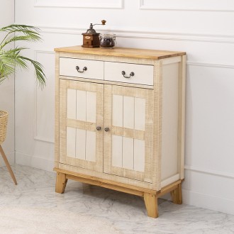 로망스원목장식장