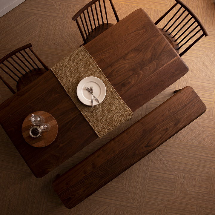 프레월넛사각식탁테이블(1400/1800/2100)