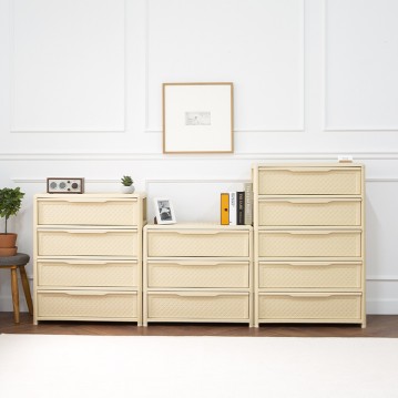 비비와이드형서랍장(3단/4단/5단)
