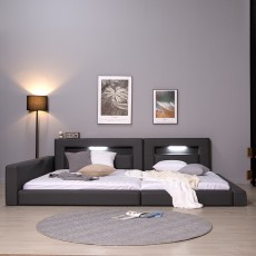 (착불)버드패밀리형침대가드형(퀸+슈퍼싱글)(일반형/LED형)