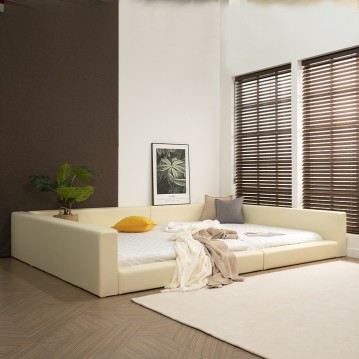 (착불)버드패밀리형침대코지형(퀸+슈퍼싱글)(일반형/LED형)