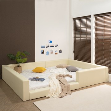 (착불)버드패밀리형침대둥지형(퀸+슈퍼싱글)(일반형/LED형)