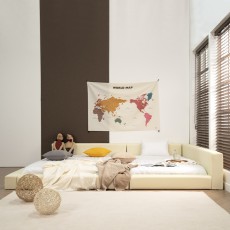 (착불)버드패밀리형침대가드형(퀸+퀸)(일반형/LED형)