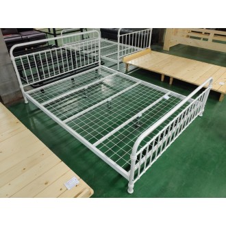 [B등급] 210524-9 튜브철제퀸침대_B형_화이트