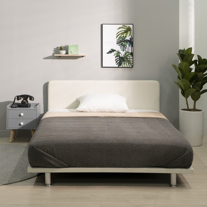 (착불)홀릭슬림침대프레임(슈퍼싱글/퀸)