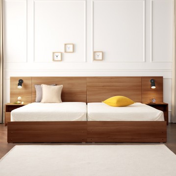 (착불) 타임호텔형패밀리침대(슈퍼싱글+슈퍼싱글)