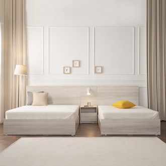 (착불) 타임호텔형패밀리침대(슈퍼싱글+퀸)