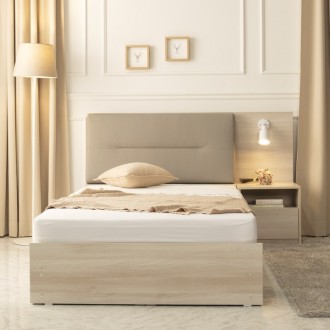 (착불) 타임호텔형가죽수납침대침대(슈퍼싱글)