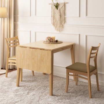 프릴접이식확장형2인식탁세트