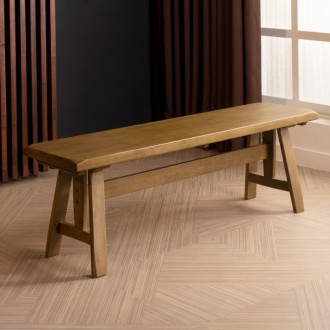 빈티지원목벤치의자