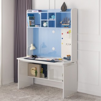 오로라전면책상(책꽂이포함)