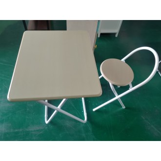 [B등급] 210807-25 크로스폴딩테이블의자세트