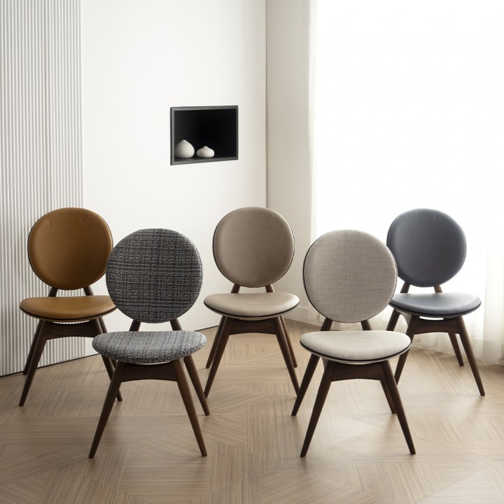 루체호두나무원형식탁세트(1000/1100/1200)