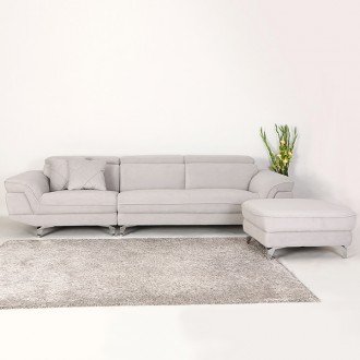 (착불) 에이바패브릭4인용쇼파